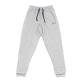 Embroidered 'Santa' Grey Joggers — Cozy Holiday Sweatpants