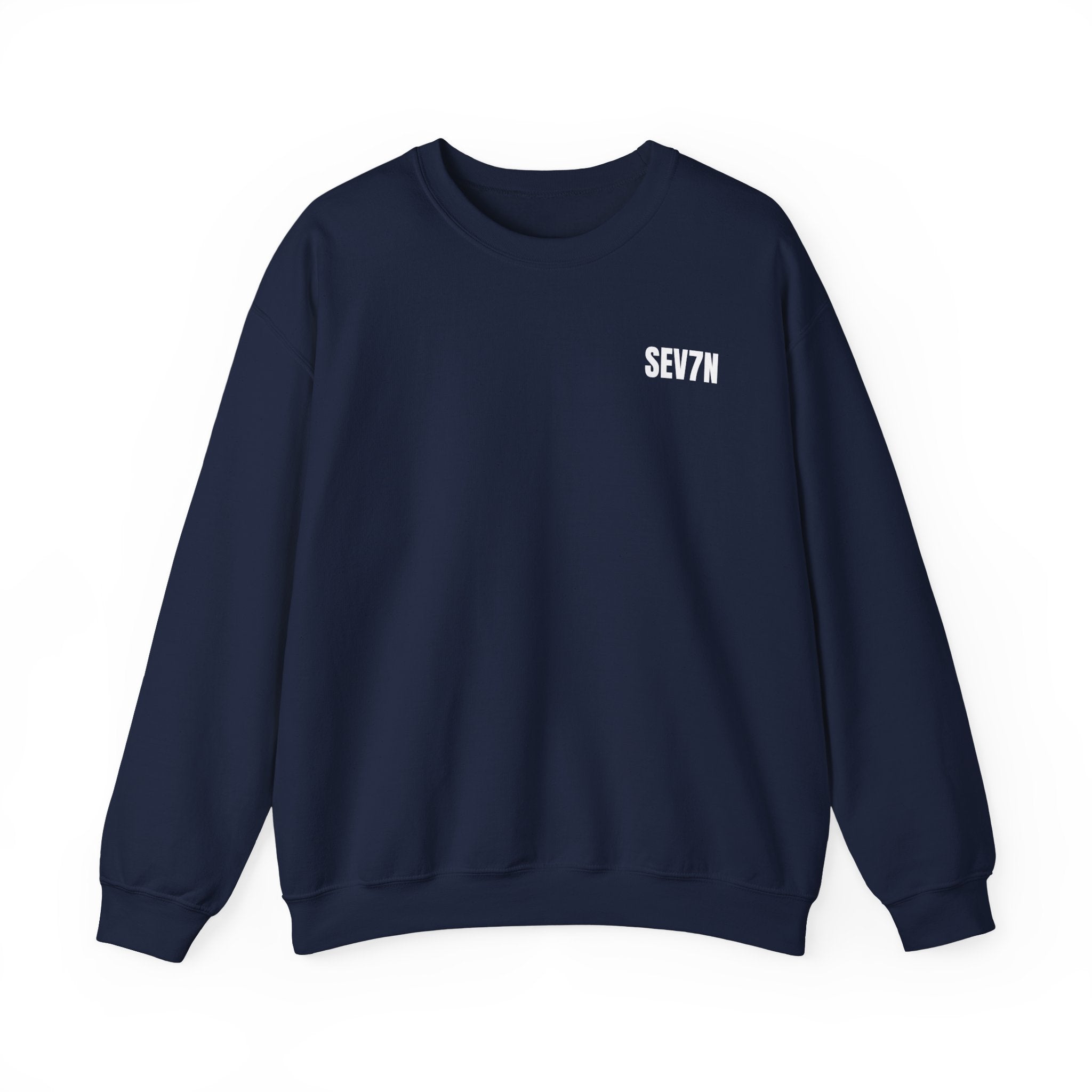 SEV7N Minimalist Crewneck Sweatshirt – Clean Streetwear Essential