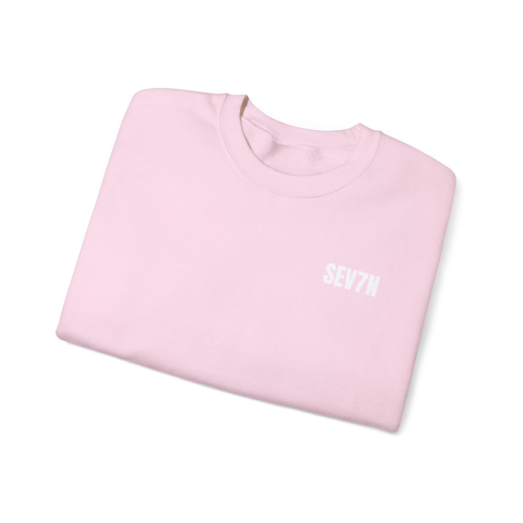 SEV7N Minimalist Crewneck Sweatshirt – Clean Streetwear Essential