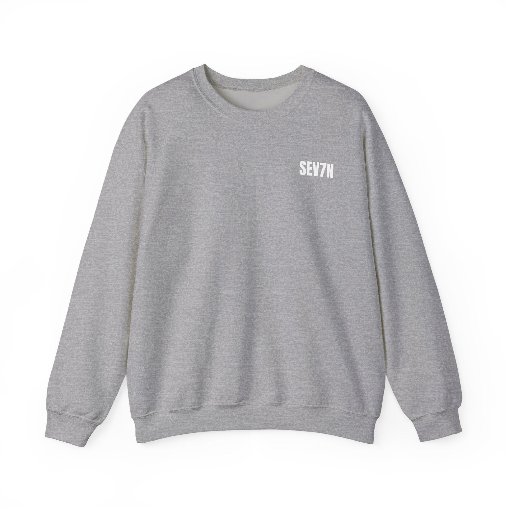 SEV7N Minimalist Crewneck Sweatshirt – Clean Streetwear Essential