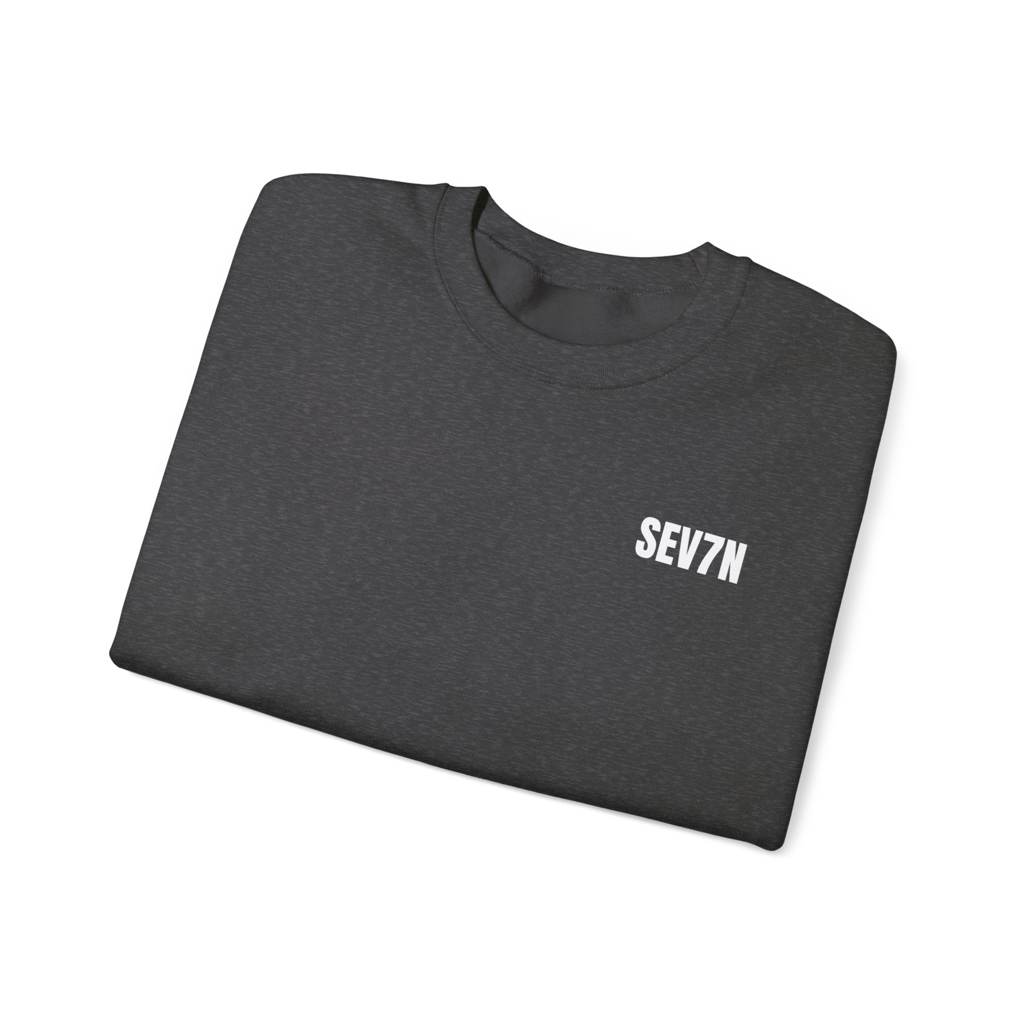 SEV7N Minimalist Crewneck Sweatshirt – Clean Streetwear Essential