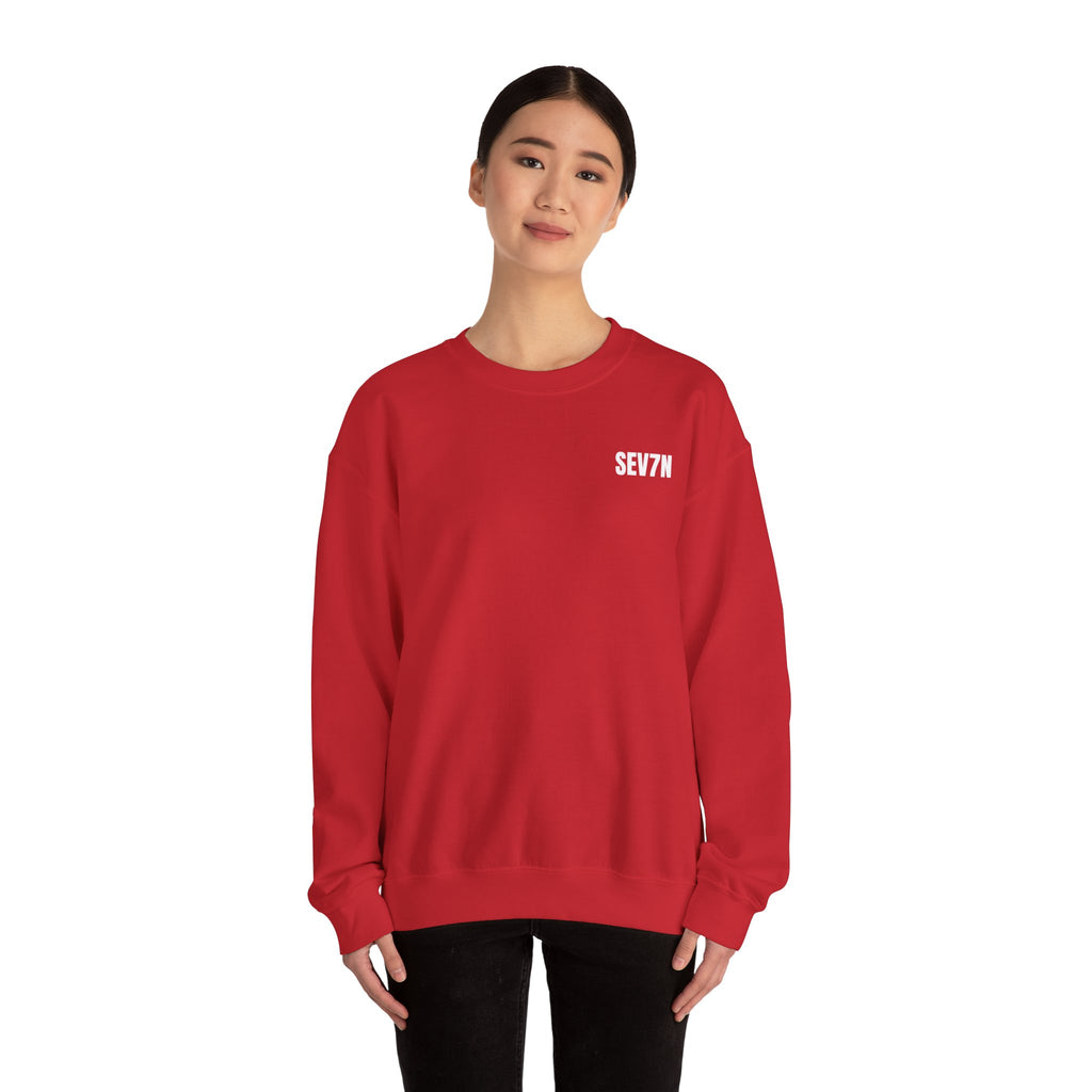 SEV7N Minimalist Crewneck Sweatshirt – Clean Streetwear Essential