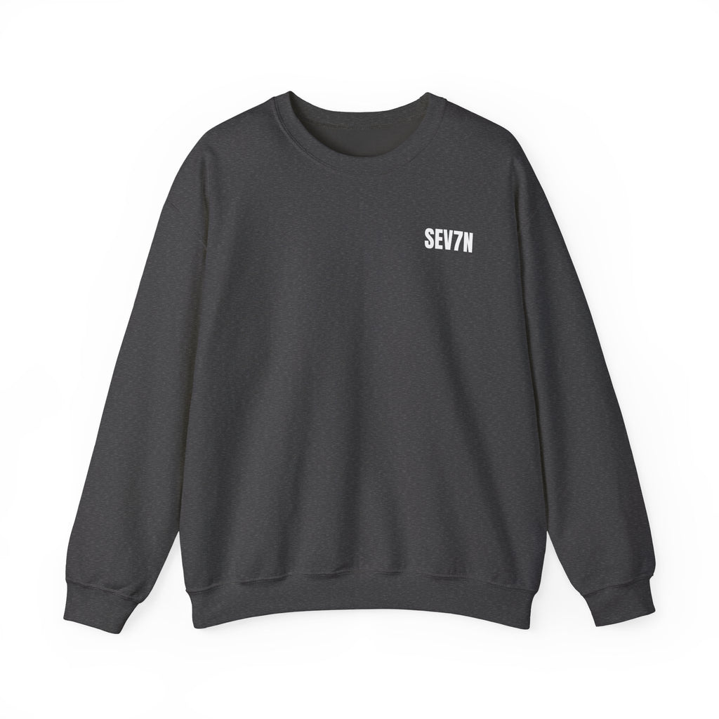 SEV7N Minimalist Crewneck Sweatshirt – Clean Streetwear Essential