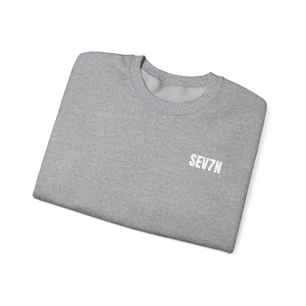 SEV7N Minimalist Crewneck Sweatshirt – Clean Streetwear Essential