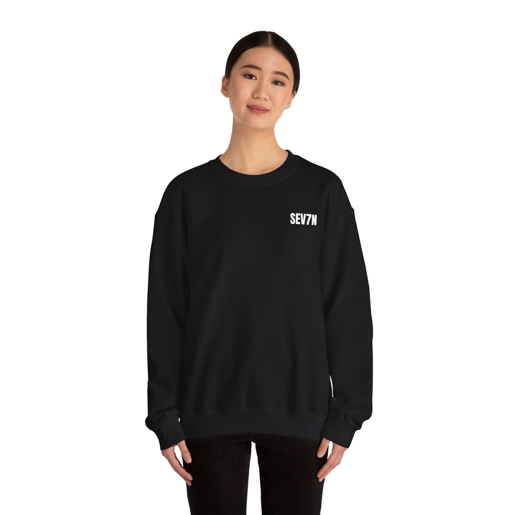 SEV7N Minimalist Crewneck Sweatshirt – Clean Streetwear Essential